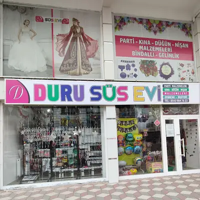 Duru Süs Evi (Havai fişek, volkan, konfeti, meşale, uçan balon, oyuncak, kına malzemeleri)
