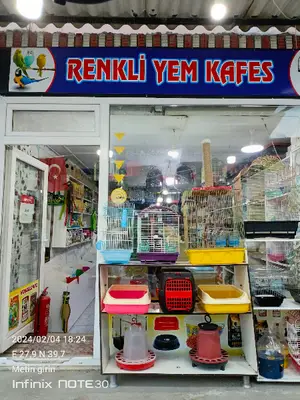 Renkli Yem Kafes Petshop