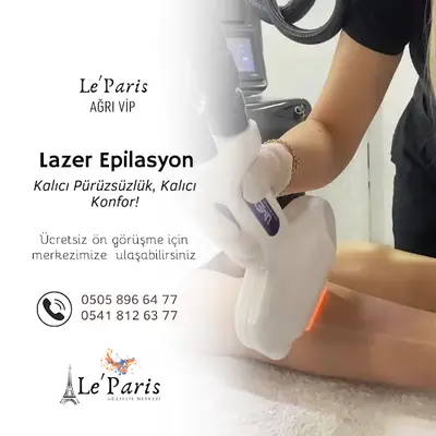 Le'Paris Güzellik AĞRI Şube 2 | Epilasyon, Cilt Bakımı, Bölgesel Zayıflama, Kalıcı Makyaj, Estetik, Kuaför Hizmetleri...