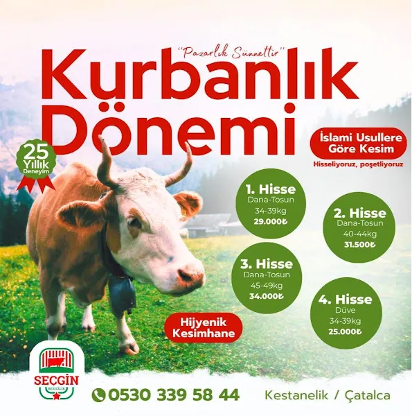 Seçgin Besicilik İstanbul Çatalca Kurbanlık Satış ve Kesim Yeri foto 2