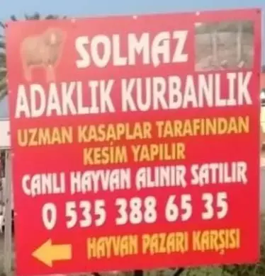 SOLMAZ KURBANLIK VE ADAKLIK
