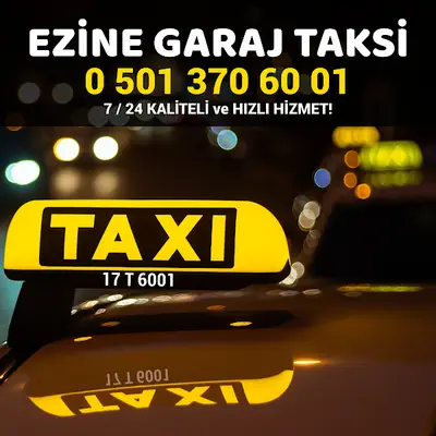 Ezine Garaj Taksi-T6001