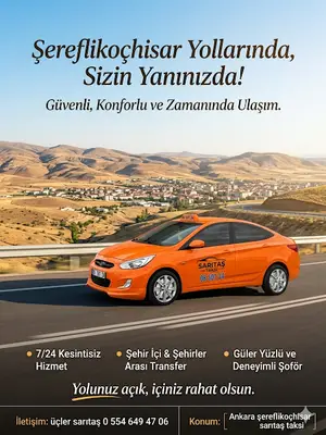 Şereflikoçhisar taksi 06 SDT 34