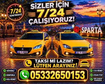 ISPARTA TAKSİ DURAĞI