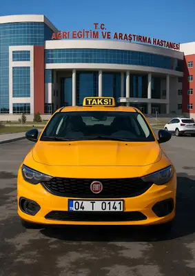 Ağrı hastane taksi durağı 7/24