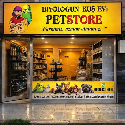 Biyologun Kuş Evi Pet Store