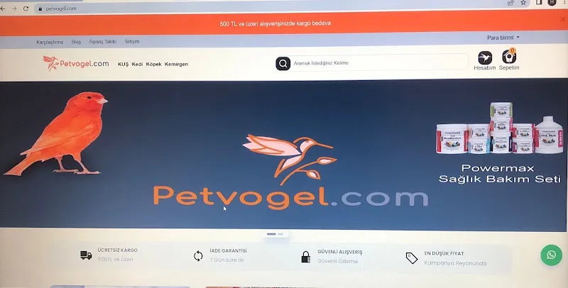 petvogel.com foto 1